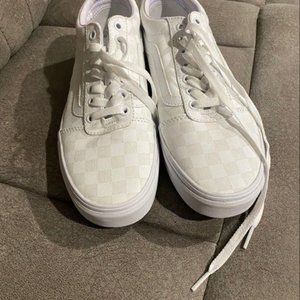 Brand New White Vans